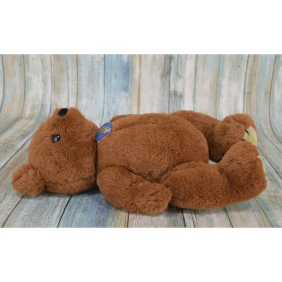 Vintage DAKIN 1981 Brown Jointed Teddy Bear Plush 13" Stuffed Animal Gift - Picture 5 of 7